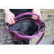 Bach Small Tote Purple Leather 